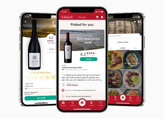 Vivino is the world's largest wine app