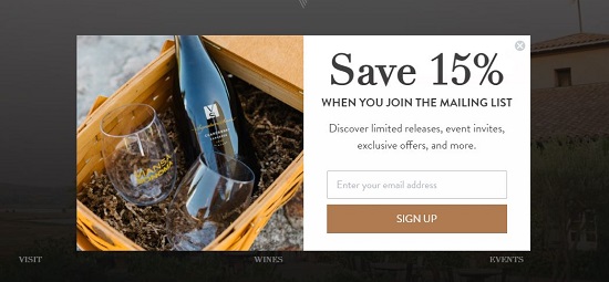 Viansa Wine in Sonoma Valley offers a 15% discoun