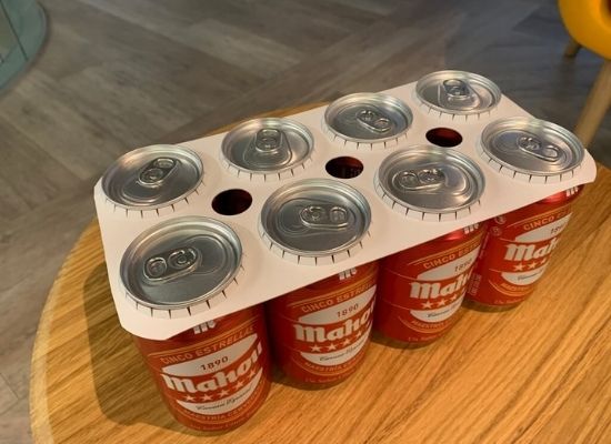 RingCycles holder for Mahou San Miguel Beer