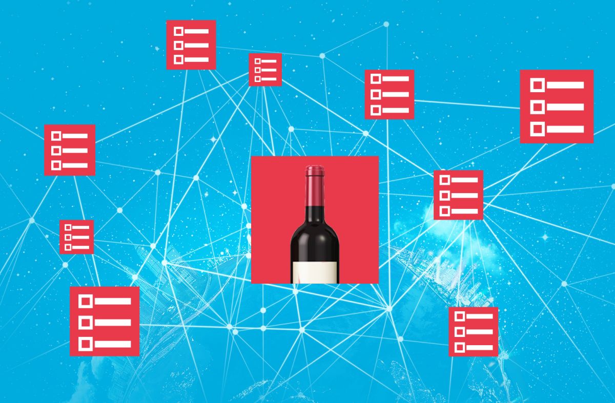 Barcode and Blockchain in Wine Industry